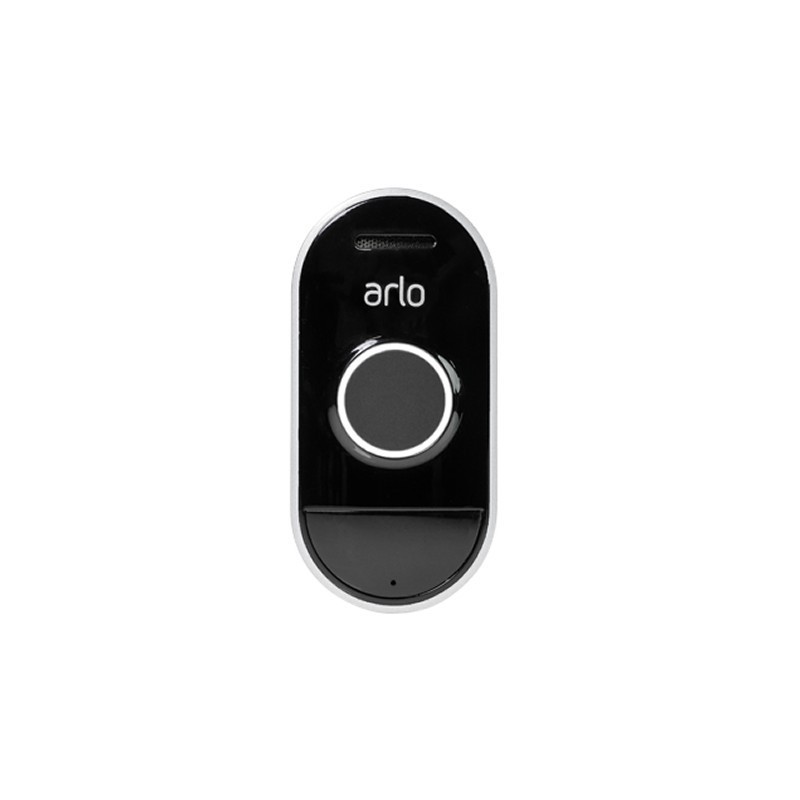 Arlo sonnette intelligente connectée sans fil, audio bi-directionel, étanche