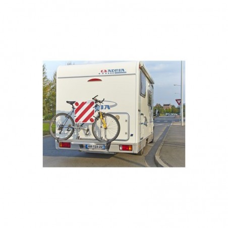 Panneau de signalisation camping-car / porte vélo