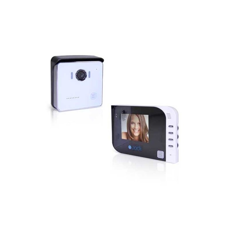 Interphone video miroir 4"