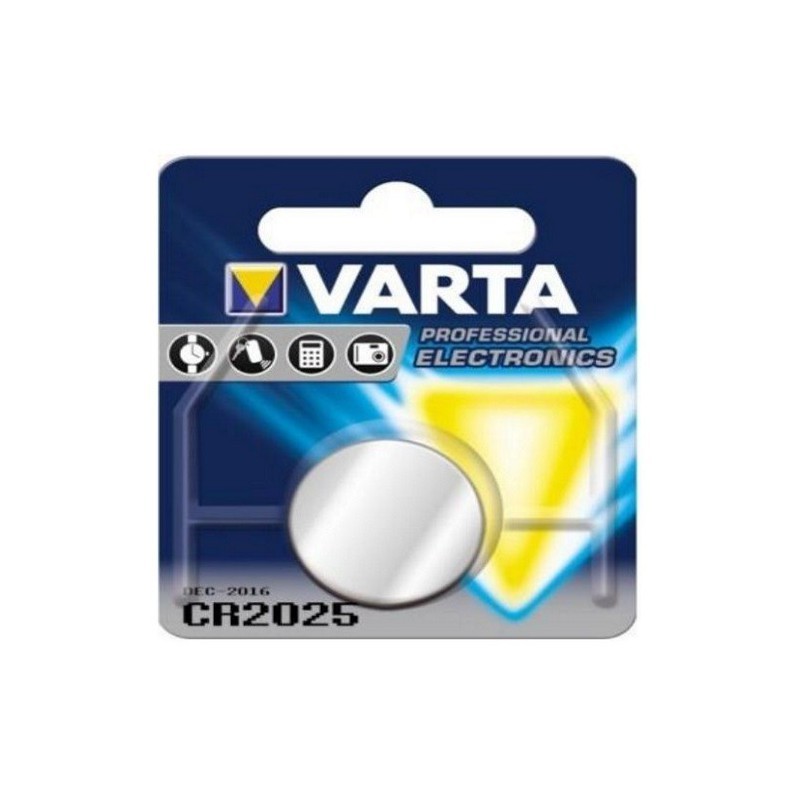 Pile varta cr 2025 3v lithium (lot de 2)