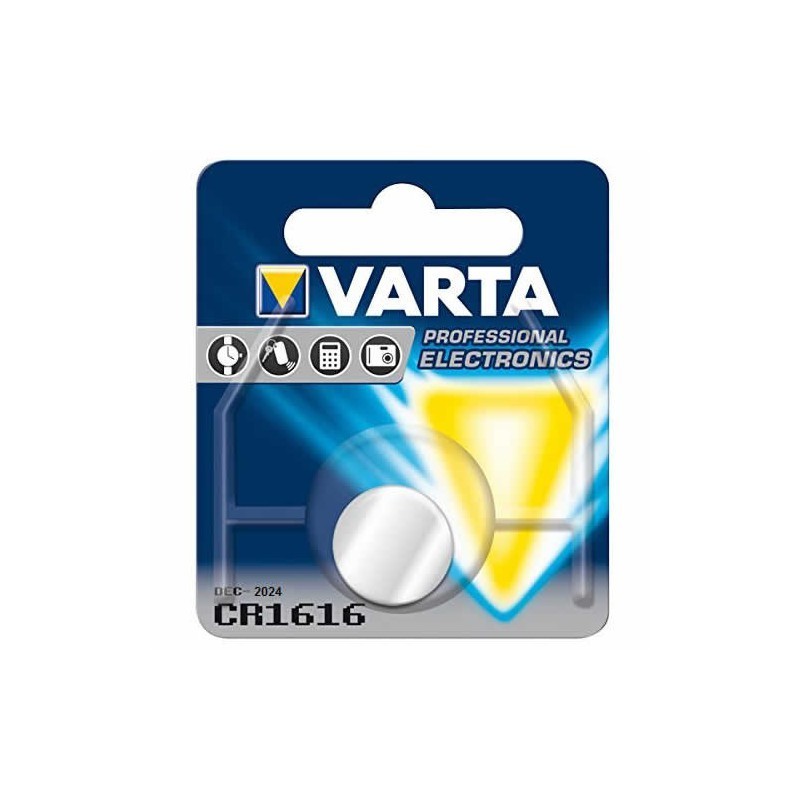 Pile varta cr1616 3v lithium (lot de 2)