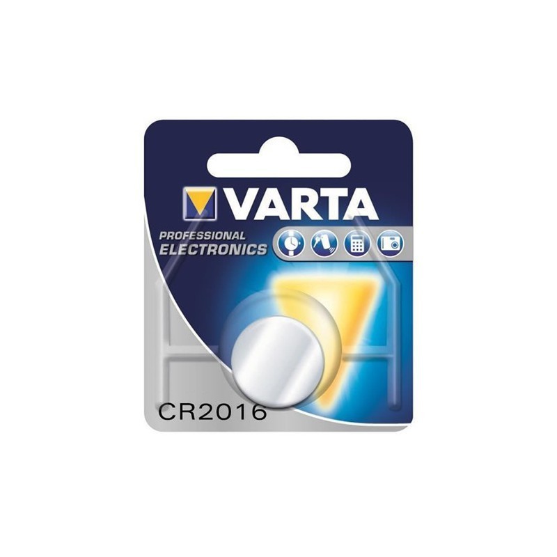 Pile varta cr2016, br 2016, cr201 (lot de 2)