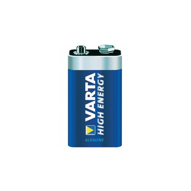 Varta pile 9v , 6f22 high energy (lot de 2)