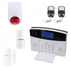 Kit alarme gsm sans fil de 99 zones lifebox evolution - kit maison