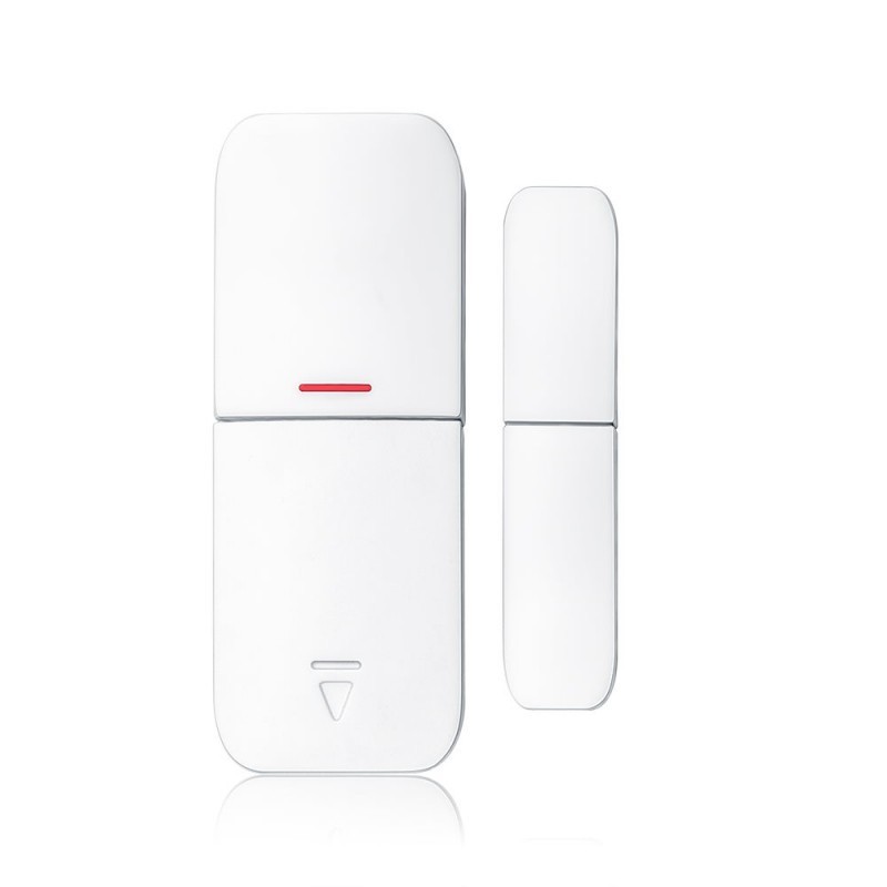 Kit alarme maison connectée sans fil wifi box internet et gsm futura blanche smart life- lifebox - kit5