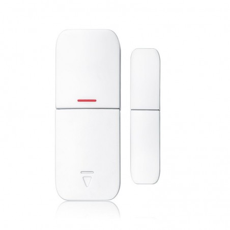 Kit alarme maison connectée sans fil wifi box internet et gsm futura blanche smart life- lifebox - kit6