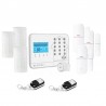 Kit alarme maison connectée sans fil wifi box internet et gsm futura blanche smart life- lifebox - kit animal 3