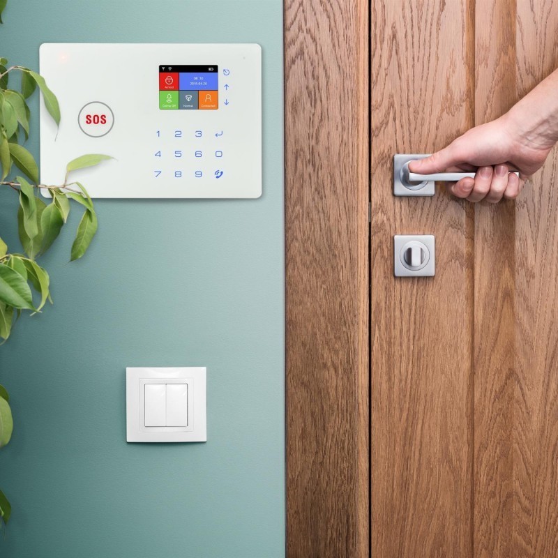 Kit alarme maison connectée sans fil senior wifi et gsm amazone et caméra wifi - lifebox