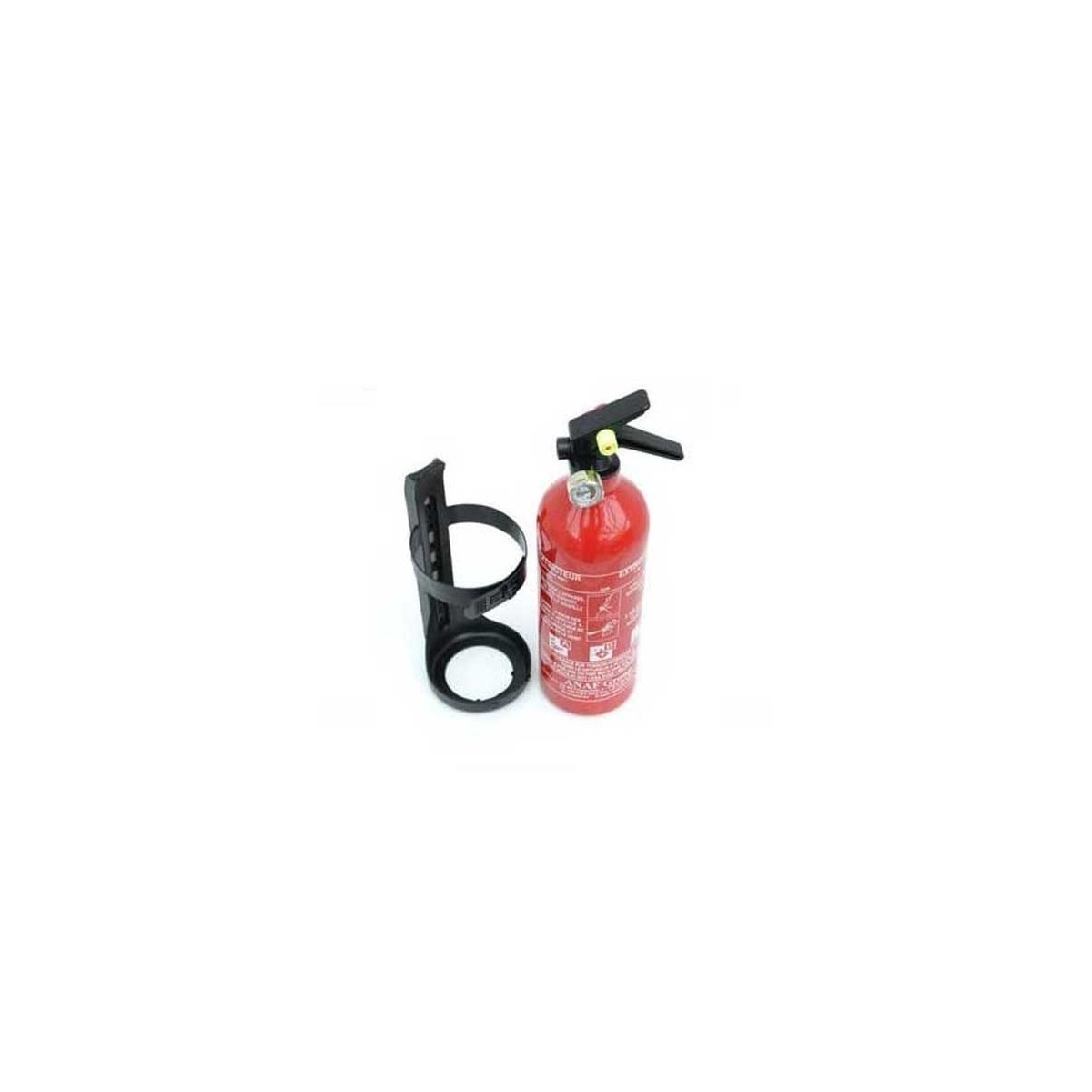 Elro BB1 Extincteur à Poudre 1 Kg ABC - Protection Incendie Voiture, Bateau Et Maison