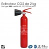 Extincteur co2 2kg b nf