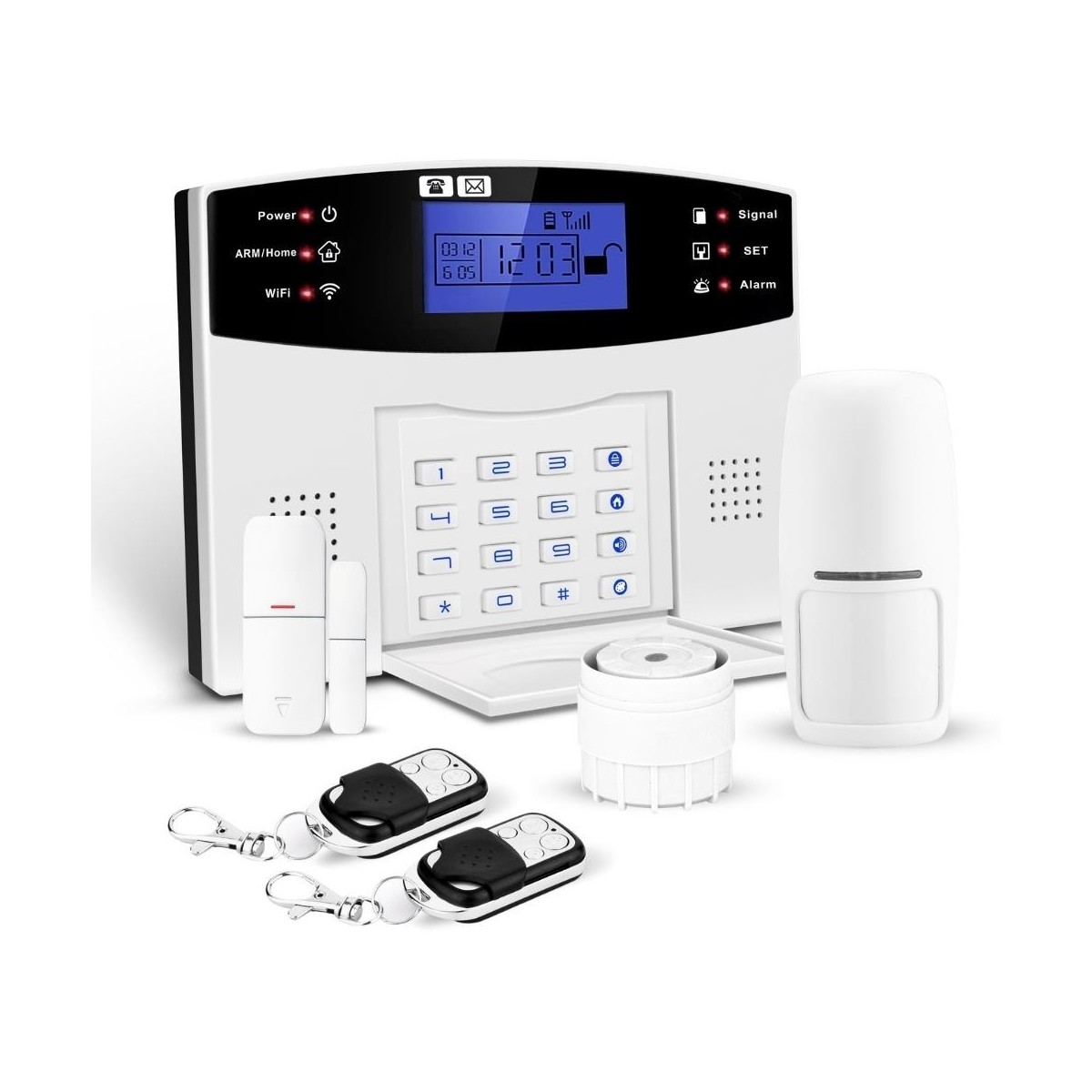 Evolution Plus, système d'alarme sans fil connectée WIFI / GSM