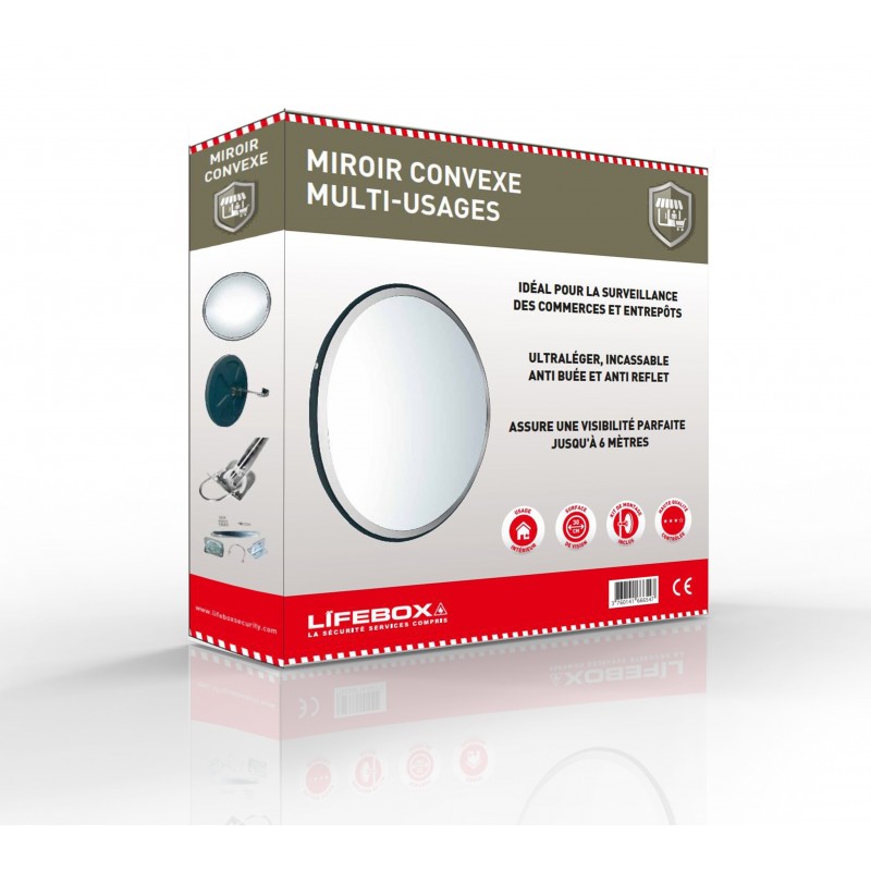miroir convexe multi usages