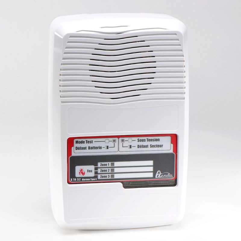 ALARME TYPE 4 SECTEUR 3 ZONES