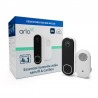 Sonnette intelligente avec batterie rechargeable, Wi-Fi, vidéo 2K et vision nocturne + Carillon Arlo
