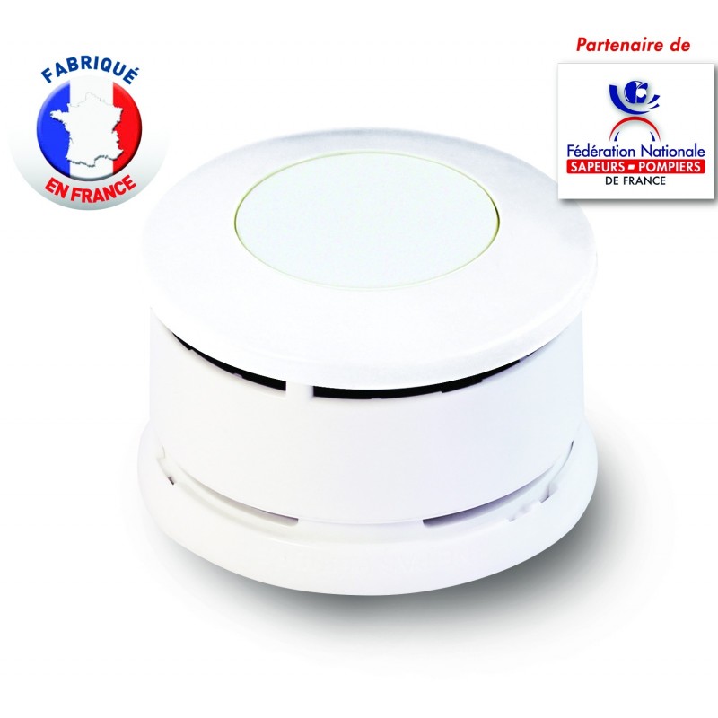 Détecteur de Fumée certifié NF Lifebox Serenity 5 à pile alcaline 5 ans