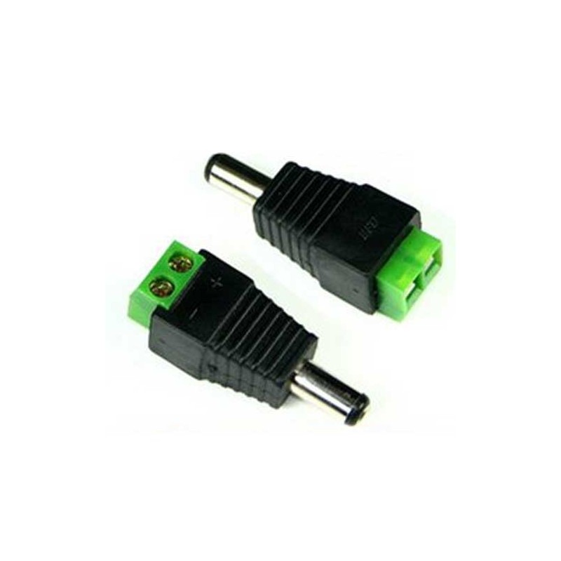 Lot de 10 connecteurs dc male,fiche d'alimentation