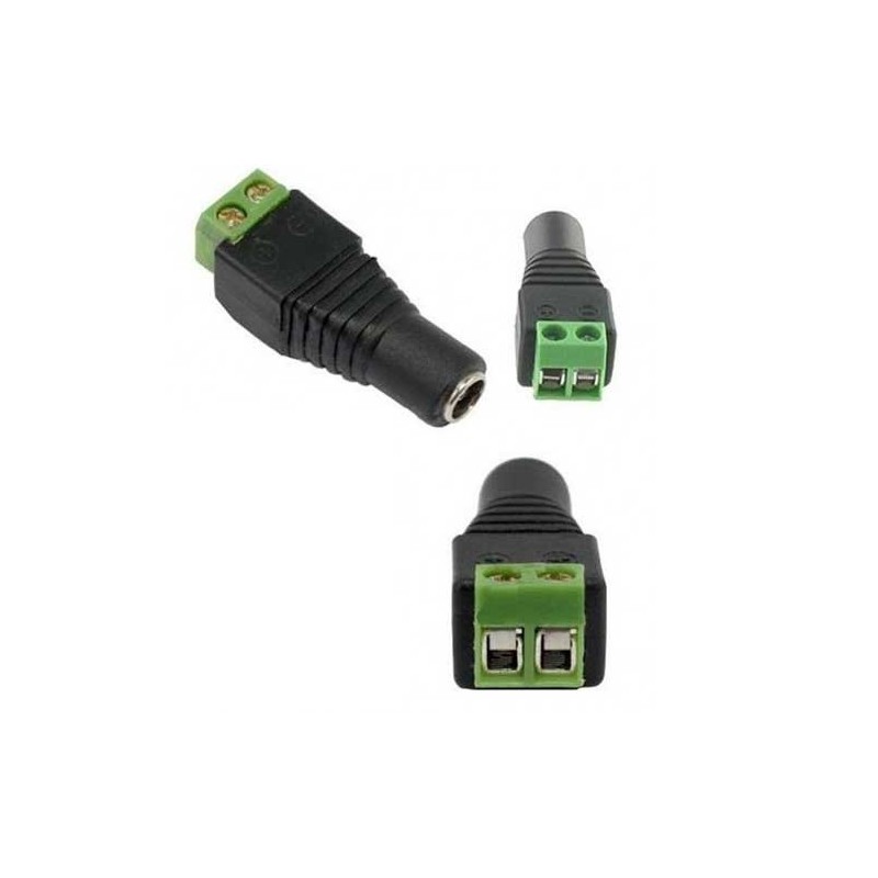 Lot de 10 connecteurs dc femelle,fiche d'alimentation