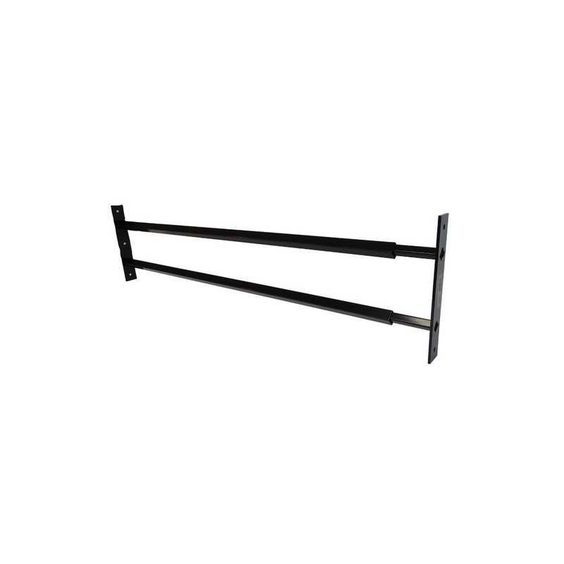 Barreau télescopique 99 à 188 cm pour hauteur fenêtre 26 à 39 cm Noir B947V