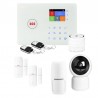 Alarme maison connectée Amazone WIFI GSM 4G — avec caméra intérieure incluse