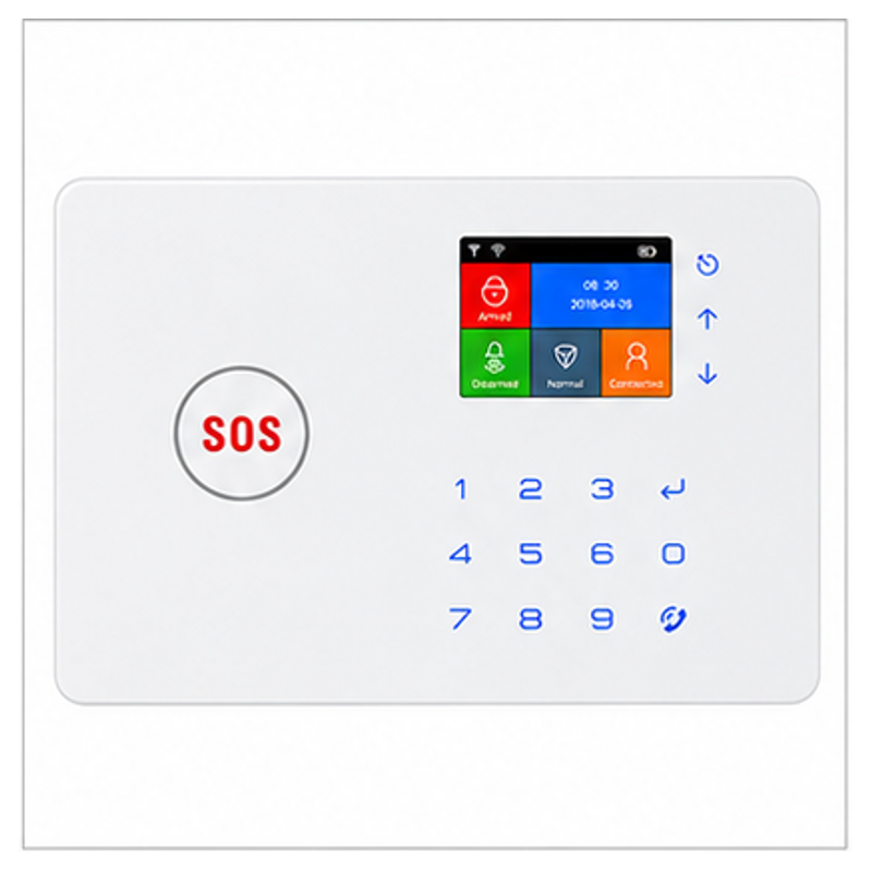 Alarme maison connectée Amazone WIFI GSM 4G — avec caméra intérieure incluse