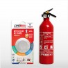 Pack protection incendie avec un détecteur de fumée autonomie de 10 ans et un extincteur à poudre 1 kg