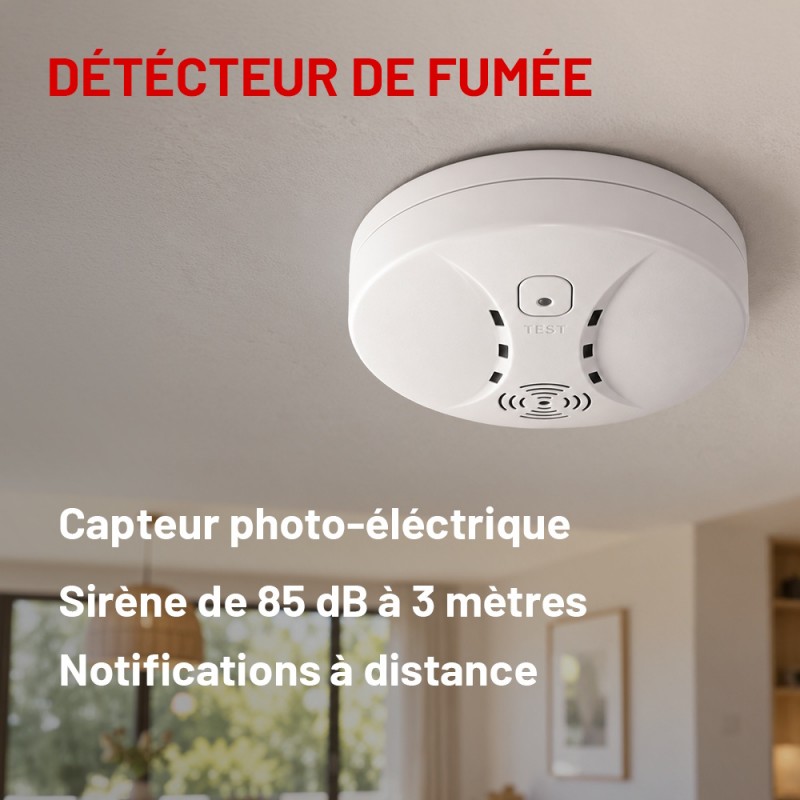 Détecteur de fumée EvolutionMax