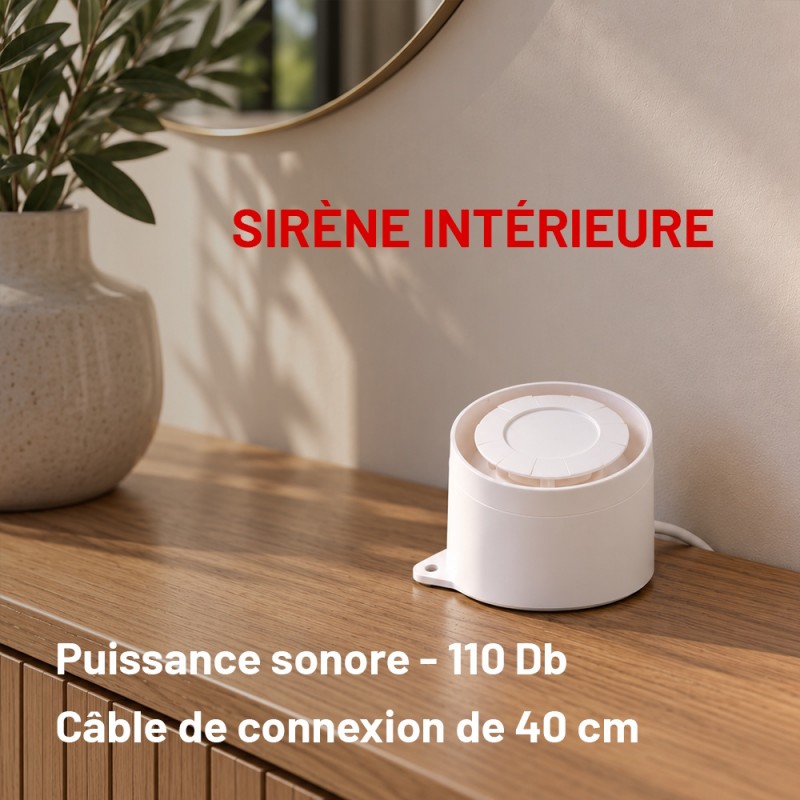 Sirène intérieure EvolutionMax