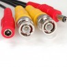 Cable video bnc video 12v de 50 m  "tout en un"