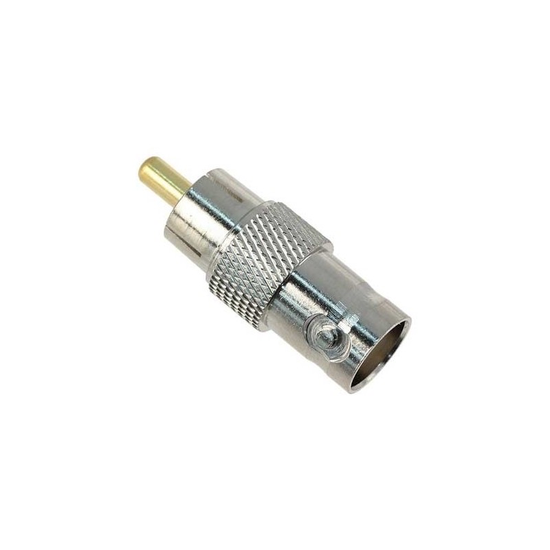 Adaptateur bnc femelle  vers rca male