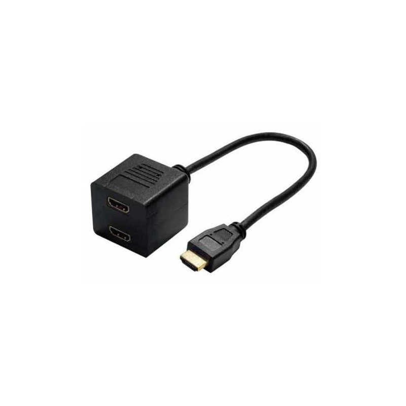 Doubleur hdmi vers 2 hdmi femelle