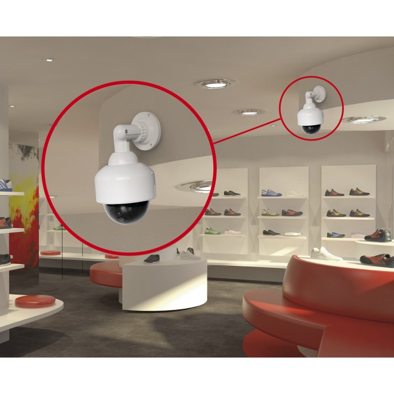 Camera dome de surveillance factice