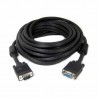 Cable vga 5m male femelle