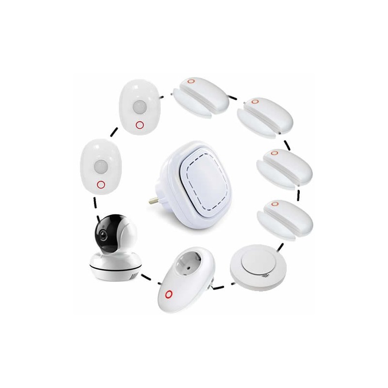 Alarme sans fil connectée lifebox smart