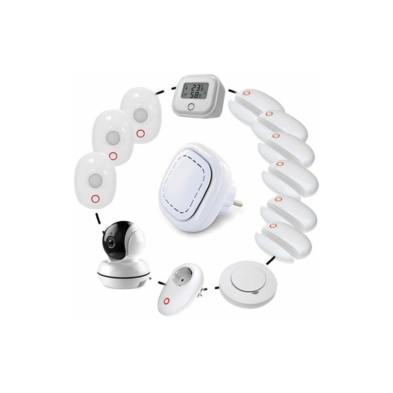 Alarme sans fil connectée lifebox smart