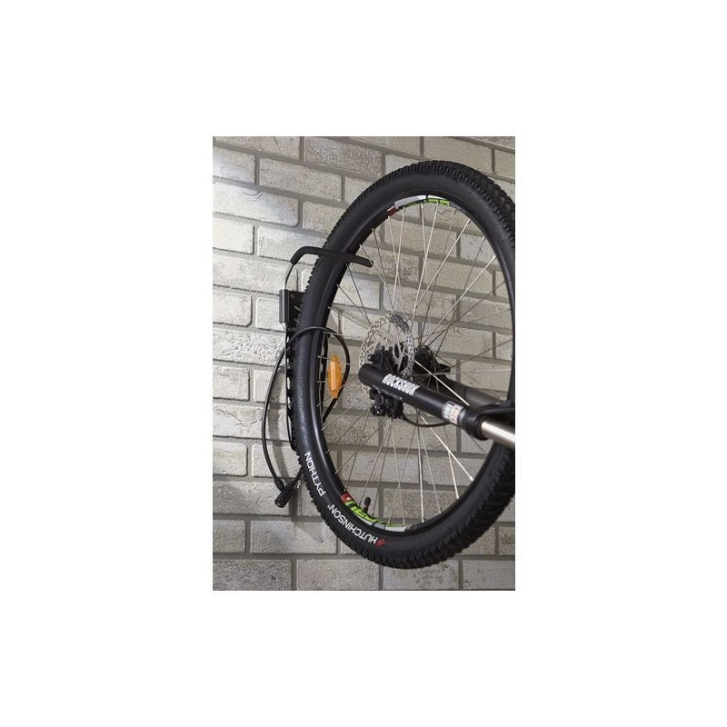 Crochet vélo mural pour fat bike et pneu large