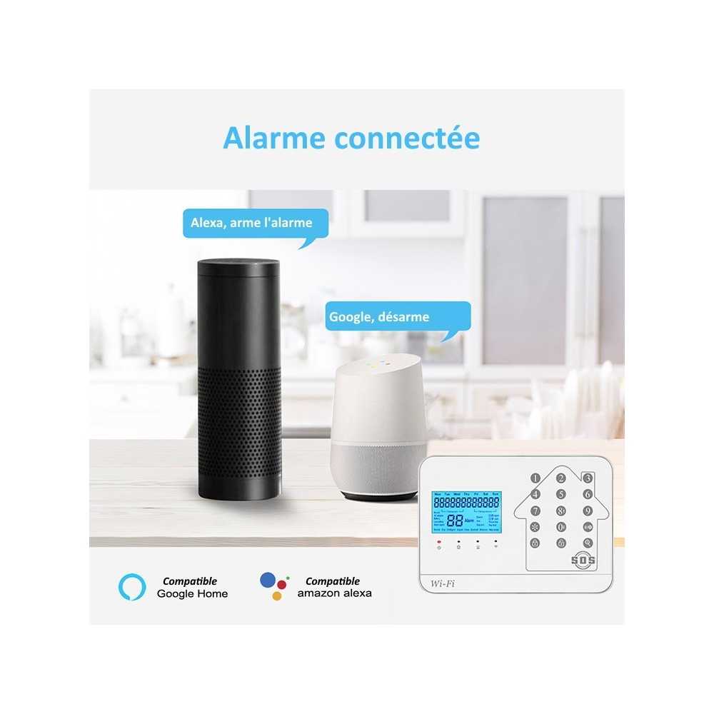 Alarme connectée WIFI Smart life