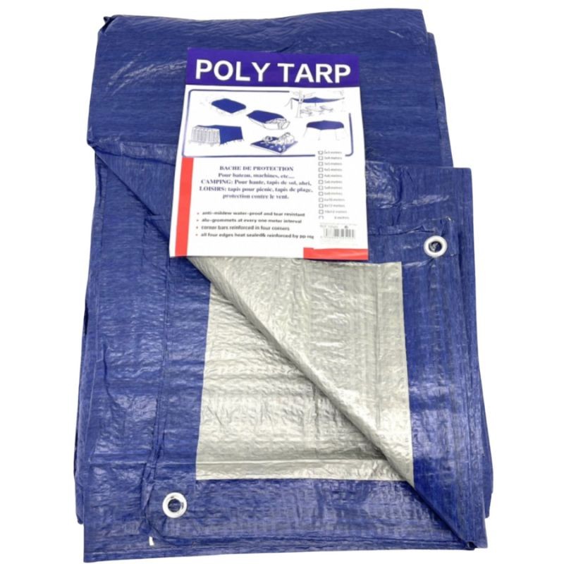 Kippen 6081D Bâche à œillets Imperméable De Type Ultra Lourd Avec