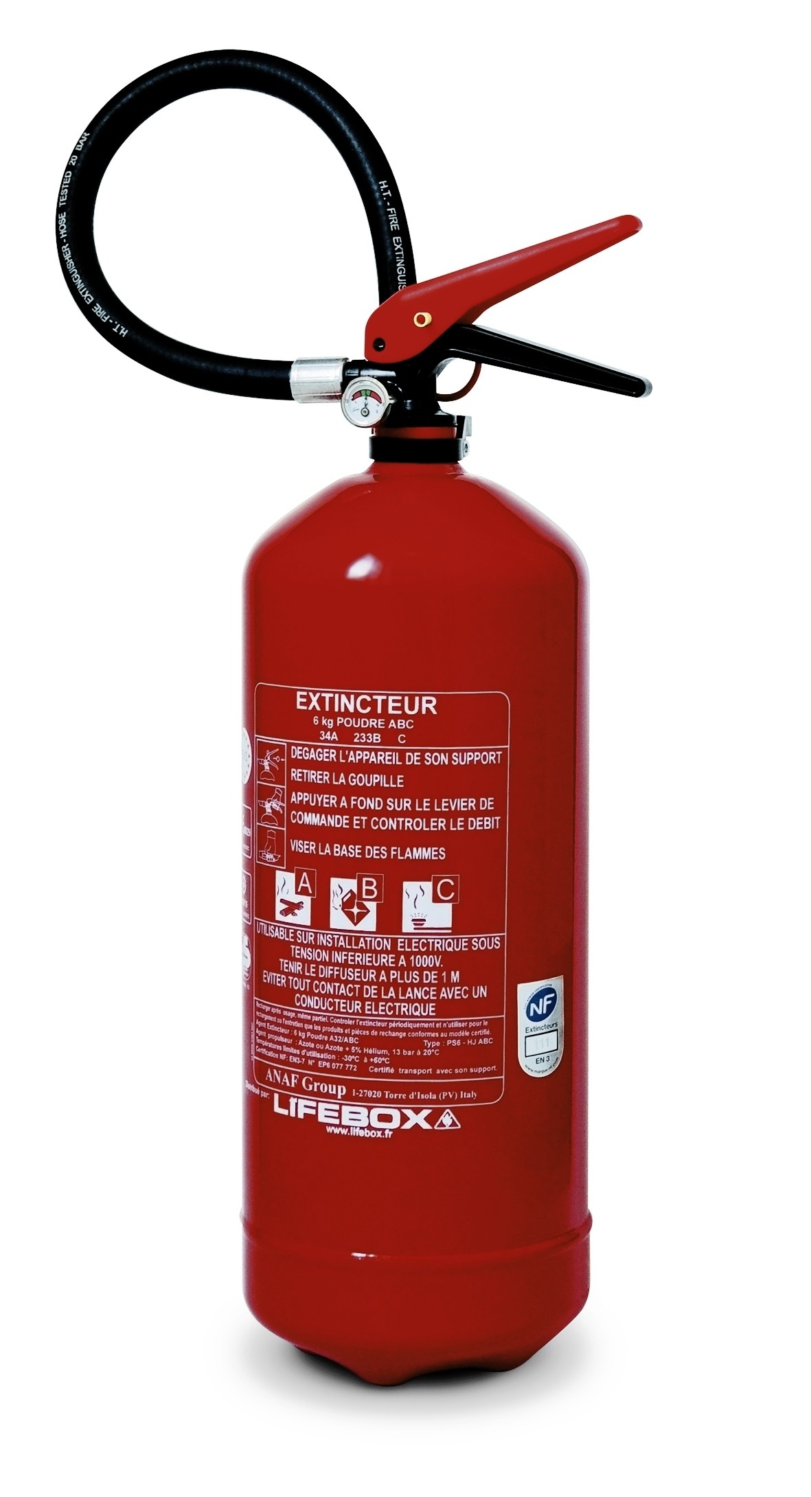 Extincteur CO2 2 Kg EN3-7